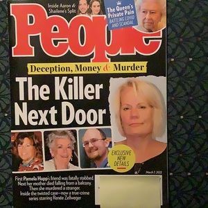 People Magazine The Killer Next Door, Deception, Money & Murder, March 7, 2022